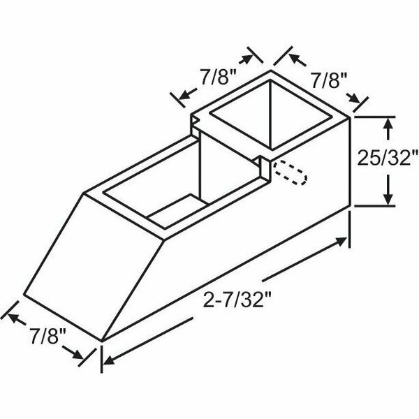 Strybuc Balance Top Sash Guide 900-14356